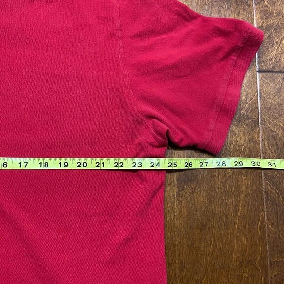 Ecko Unltd Classic Fit Vintage Y2K 00s Red Navy Cotton Polo Shirt Men's Size XXL - Picture 8 of 9